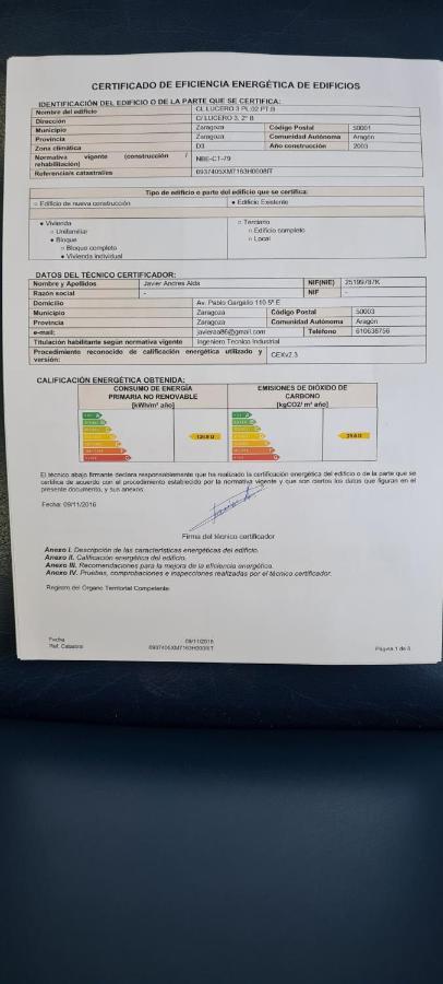 Appartamento Lucero Dos Catedrales Saragozza Esterno foto